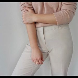 Vintage high waisted 80’s cream pants